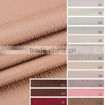 OEM service cheap high-grade hotel jacquard polyester blackout fabric for curtain