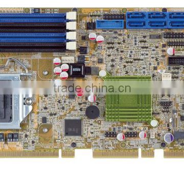 Full-size PICMG 1.3 CPU card supports LGA1150 Intel Core i7/i5/i3, Pentium and Celeron CPU per Intel Q87, DDR3, VGA, iDP, D