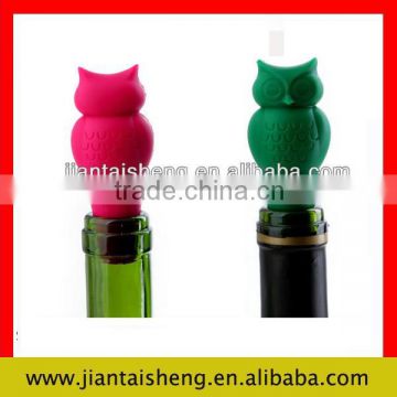 2013 new arrival Animal shaped silicone rubber bottle stopper
