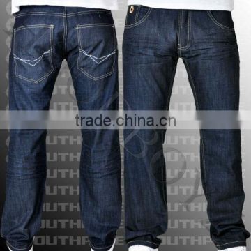 100% cotton washed jeans pants 2013 fashion denim jeans