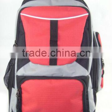 2015 Men's black and red trolley bag