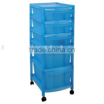 Storage cabinet with wheels(2 big&3 small)
