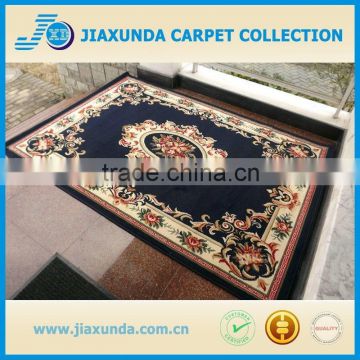 2015 Hot pattern high quality commercial floral wilton carpet