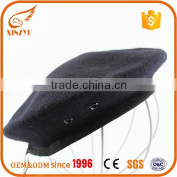 High quality military police beret hats wholesale popular navy berets for man