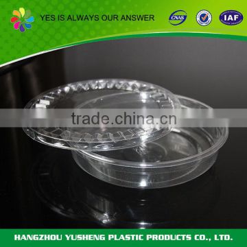 Non-slip disposable plastic PET a-pet trays