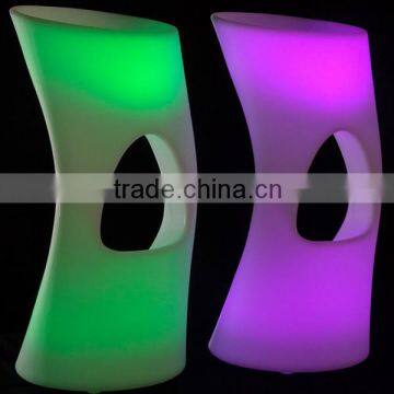 Rechargeable RGB Light up FurnitureLed Light for Outdoor Furniture wine bar furniture