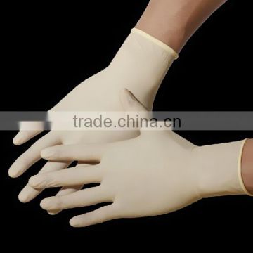 FDA standard surgical glove, disposable powder free latex gloves