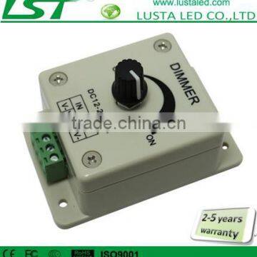 LED Dimmer Controller Brightness Adjustable, PWM Digital Dimming,LED Inline Dimmer