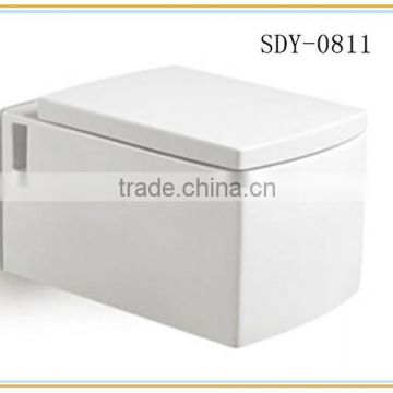 ceramic sanitary ware wall hung toilet wall mounted wc toilet wall                        
                                                Quality Choice