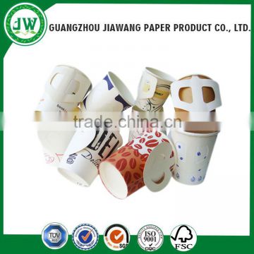 Paper coffee cups with handle /handle single paper cup