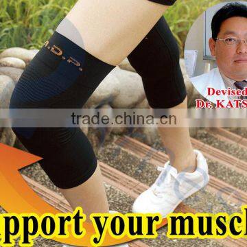 Japanese sports health care supplies medical products knees protecters pain relieve pad cap supporters hizakarusan