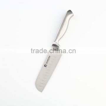 stainless steel hollow handle santuko knife set