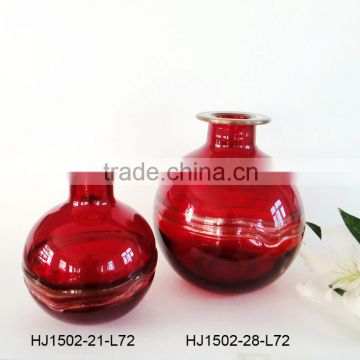 Handmade Art Glass Vase for Home Decoration