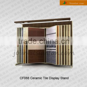 CF088 mdf board display wing rack / Ceramic tile display rack