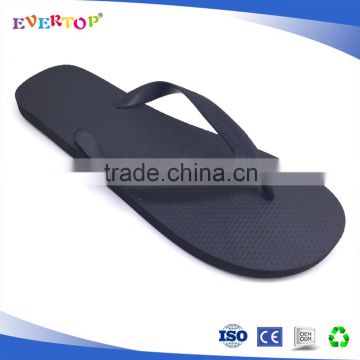 2017 best selling high quality wholesale comfortable summer beach promotion black shoes cheap men slippers rubber flip flops
