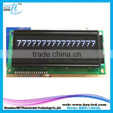 LCD 12.2*4.4 CM LCD Modules 1602 Display Character 16 x 2 HZY LCM Moule