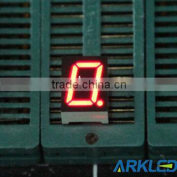 0.39 Inch Single Digit 7 Segment LED Display Red Color