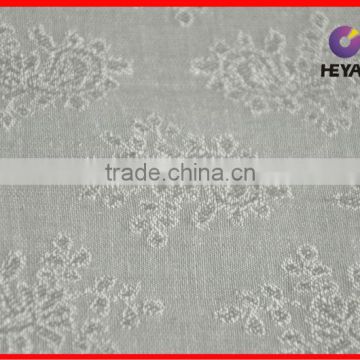 jacquard fabric with flower