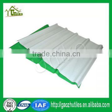 covered 23 um dupont anti-aging film FRP lighting corrugated roofing sheet