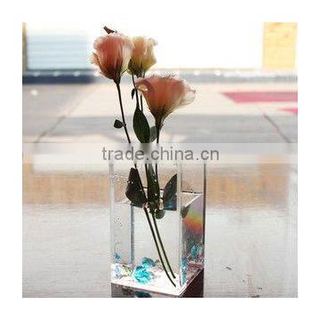 Square Clear Acrylic Vase/Perspex Flower Holder
