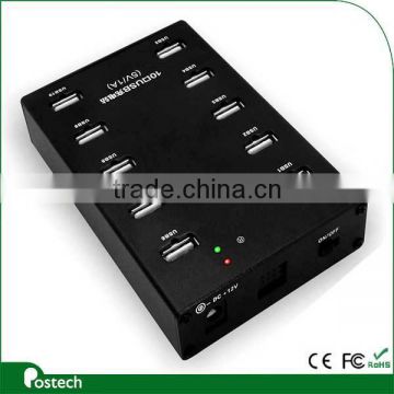Industrial grade OEM/ODM 5,10 ports multi usb battery charger charger, portable usb battery charger