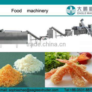 manufacturing equipment/extruder machinefor bread crumb