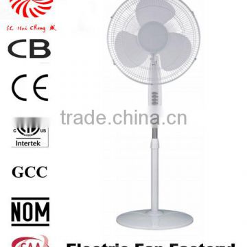 Besr selling china factory 16inch 400mm copper motor ETL stand fan