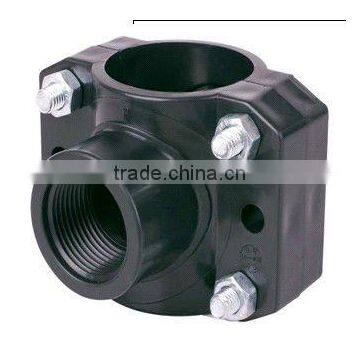 250*2 Grey UPVC Pipe Saddle Clamp/Clamp Saddle