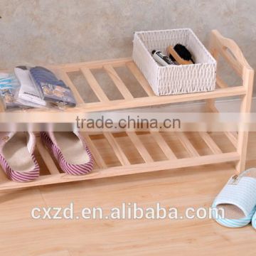 simple design cheap modern wooden shoe rack