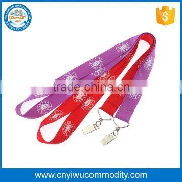 custom creative high quality lanyard safety breakaway clip