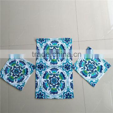 100% Cotton Velour Reactive Printed Beach Towel Sets Manufacturer From China