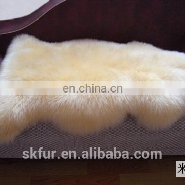 Factory wholesale faux sheepskin fur rug with cheap price