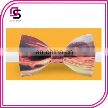 Tie Dye Bow Tie Fashion Bow Tie Satin Band Bow Tie Spring Bow Tie Colorful Bow Tie