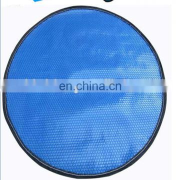 pool cover pe fabric tarpaulin , New design Solar blue pool cover , Durable Safety PVC Pool Cover