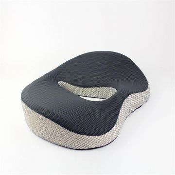 FBA hot selling support seat massage anti slip coccyx foam seat cushion