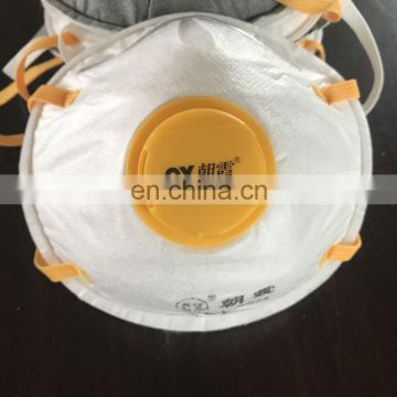 Custom printed nonwoven breathing valve outdoor filter dust mask