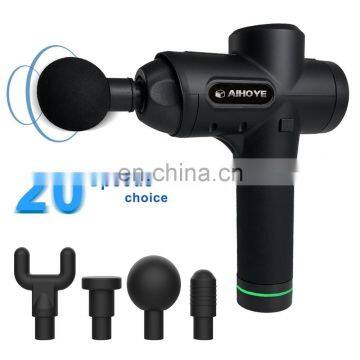 New 6-speed Adjustable Massage Gun Deep Tissue Percussion Muscle Massager Fascial gun for Pain Relief