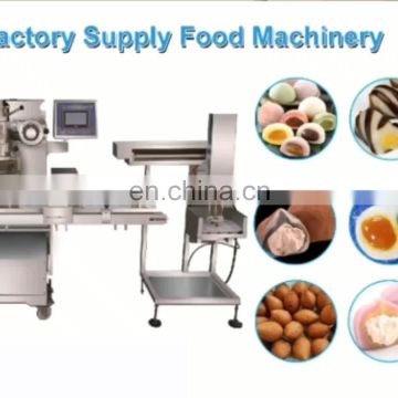 High Efficient Automatic  Double Fillings Ice Cream Filling Mochi Forming and Arranging Machine