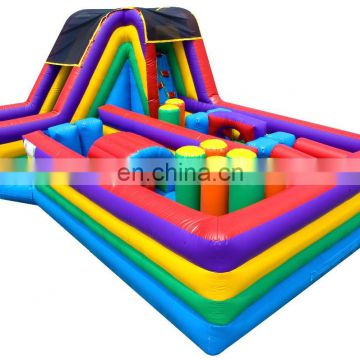 inflatable obstacle course wipeout game for sale