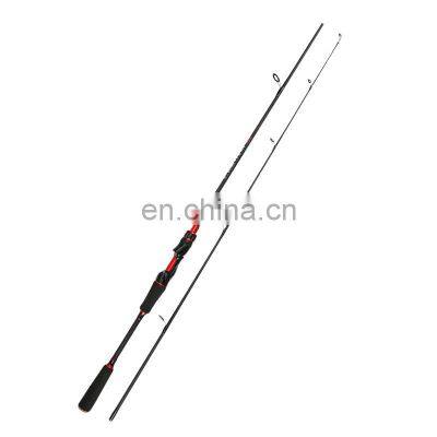 Wholesale Fishing Tackle New 2 Section Spinning Fishing Rods Carbon Fiber Top Quality Fishing  Rod