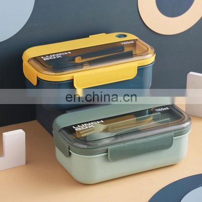 Custom BPA Free New Arrival School Compartments Bento Children Lunch Box Plastic