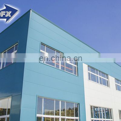 China prefabricated light part frame fabrication slaughter house workshop layout plant in Algeria