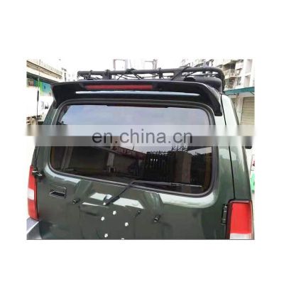 White Spoiler With LED Light for Suzuki Jimny 98-18 JB43 4x4 Accessories Maiker Manufacturer ABS Spoiler