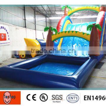 2015 popular games of inflatable slide jumper combo bouncer
