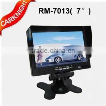 7 inch TFT LCD Car monitor/color Stand-alone TFT LCD Car Monitor with High brightness digital reversing