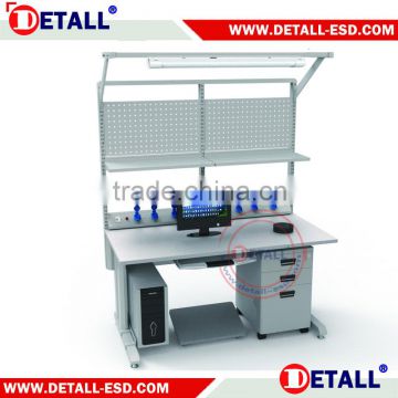 steel multifunctional durable electric test bench with drawers