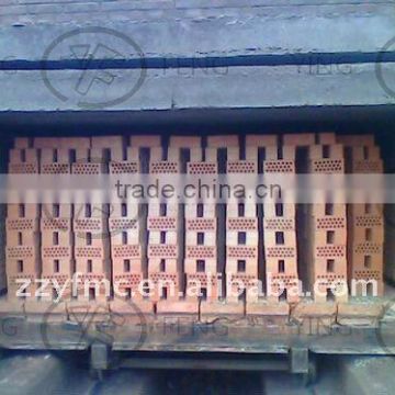 small tunnel kiln for clay brick making plant