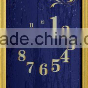 Wall decals clock mechanical calendar clock