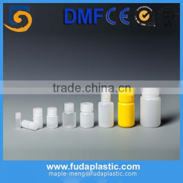Wide and narrow mouth HDPE/PP sample bottles different capacity