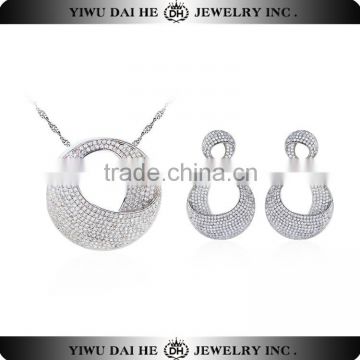 hot sell Daihe jewelri set 925 sterl silver